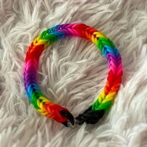 Rainbow loom bracelet